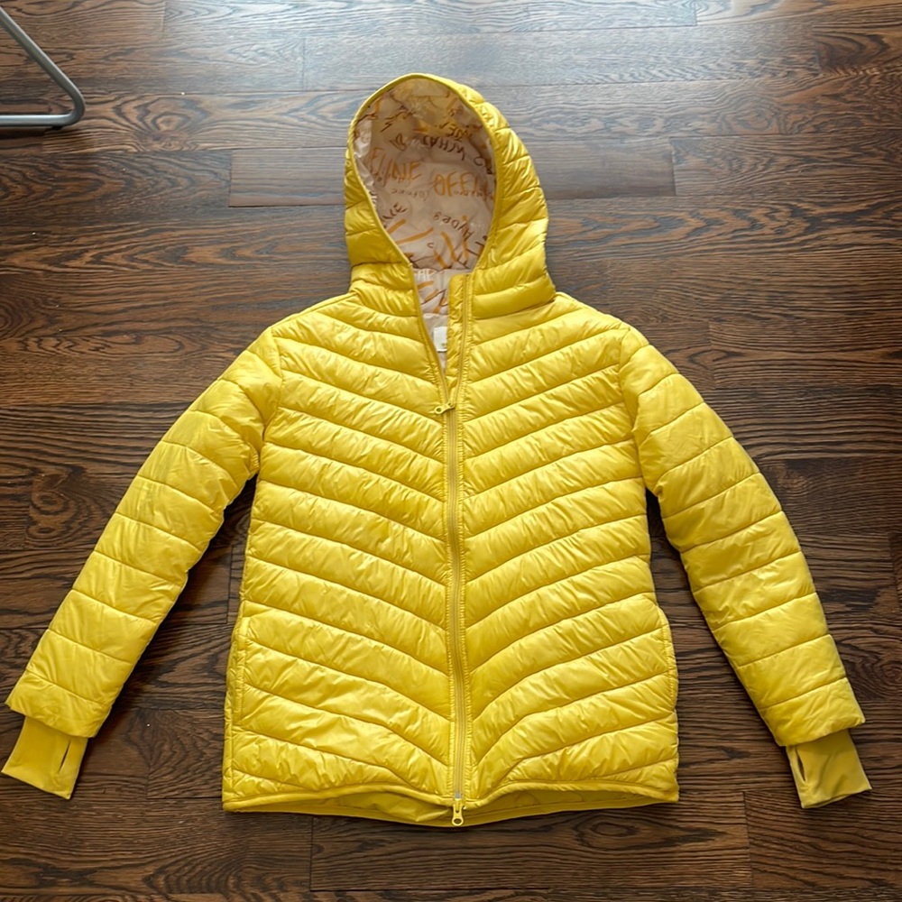 aerie like new yellow jacket